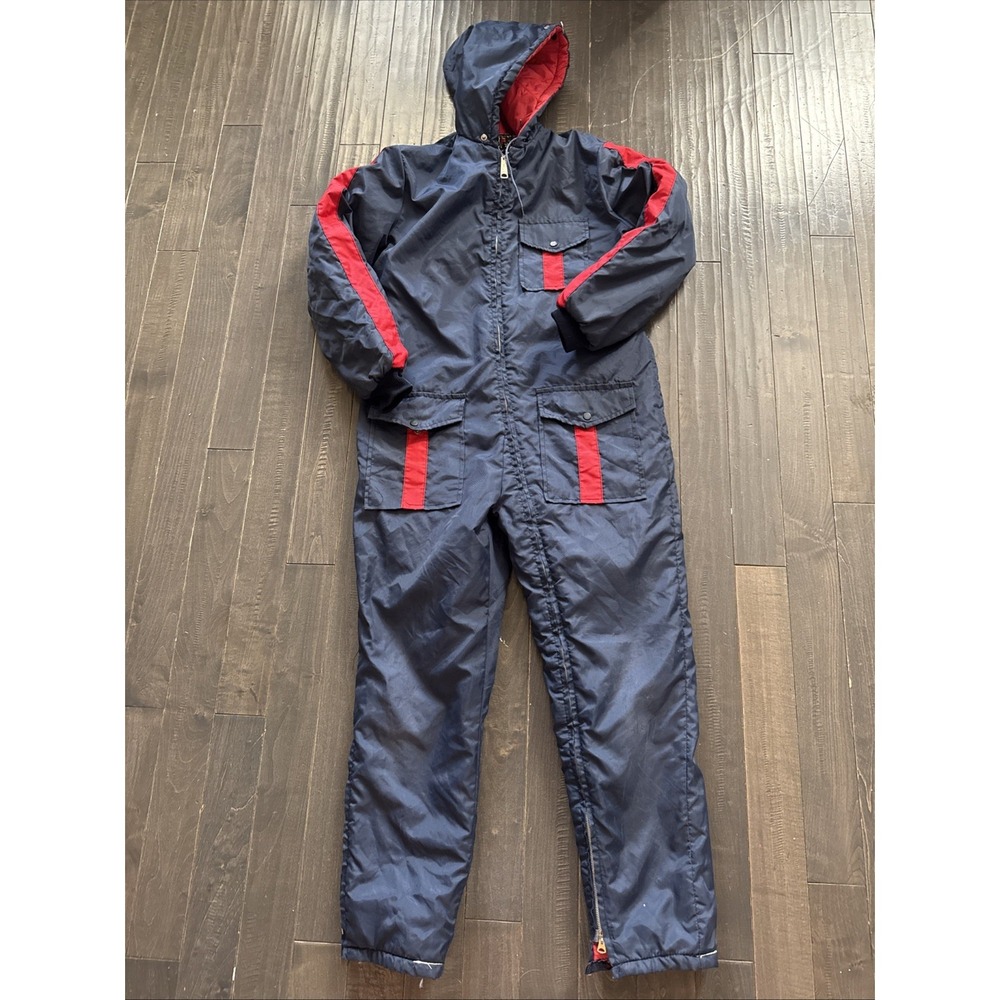 Vintage VIP Full Body Full Zip Snowsuit Kids Size 14